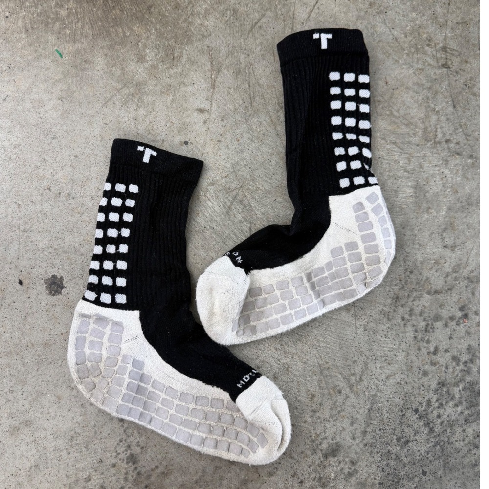 Trusox 3.0 Mid-Cushion Crew Socks Black White Medium (Have a bunch of others!!!)